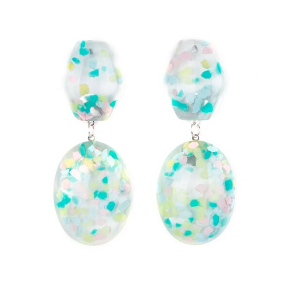 Paparazzi Jewelry Accessories - Flaky Fashion - Multi Earrings - Vintage - Picture 2 of 4